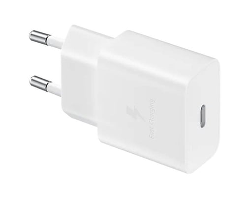 Smartphone charger Samsung USB-C Charger , 15W, Without cable, White