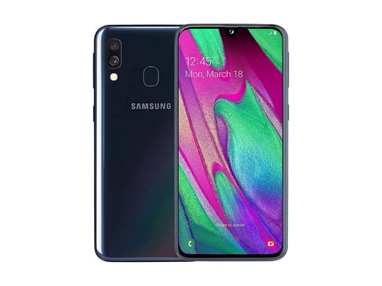 Smartphone Samsung Galaxy  A40 Black 64GB