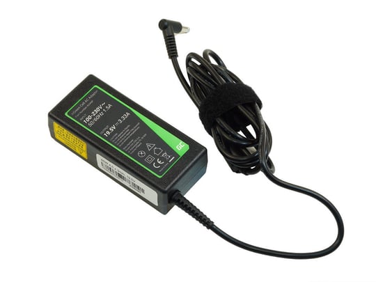 Power adapter Green Cell 65W 4,5 x 3mm, 19,5V