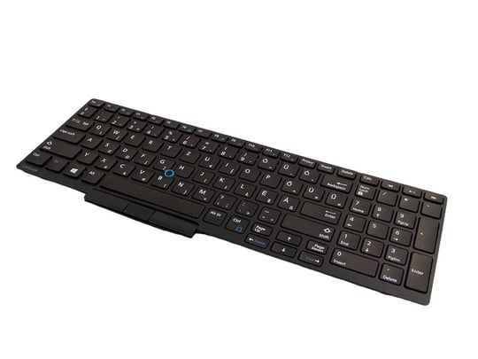 Notebook keyboard Dell US for Dell Latitude E5550, E5570, E5580, E5590 (Blank Keyboard!)