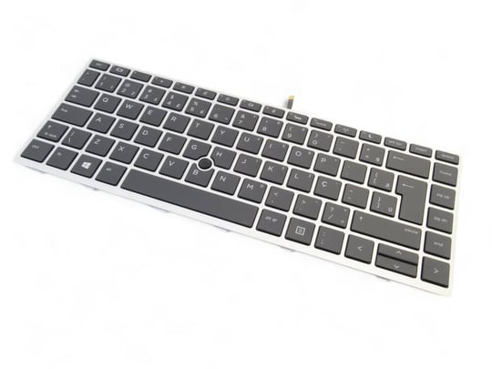 Notebook keyboard HP EU for Probook 640 G4, 640 G5 (PN: L00737-201)