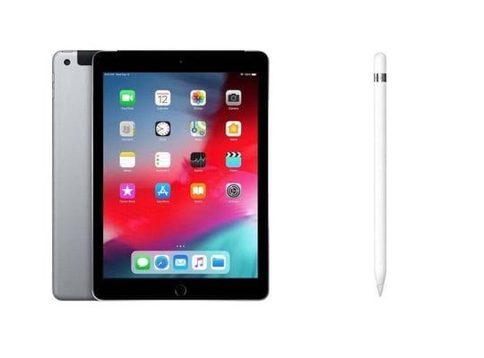 Tablet Apple iPad 6 (2018) Space Grey 128GB + Apple Pencil (1st Generation) A1603