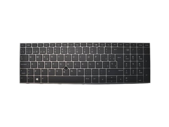Notebook keyboard HP EU for HP ZBook 15 G5, 15 G6, ZBook 17 G5, 17 G6