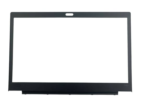 Notebook predný lcd kryt Lenovo for ThinkPad T480s, Bezel Sheet + Bezel (PN: AP16Q000500, FA16Q000E00)