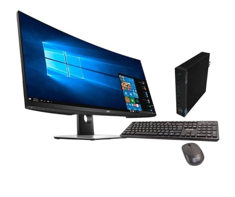 PC set Dell Wyse 5070 Thin Client (Slim) + Dell 34