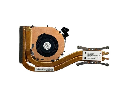 Notebook chladič + ventilátor Lenovo for ThinkPad X1 Carbon 1st Gen (PN: 04W3589)