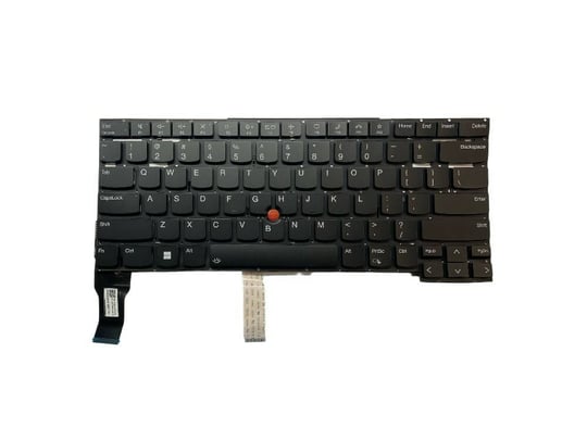 Notebook keyboard Lenovo US for Lenovo ThinkPad T14s Gen 2 (PN: SN21A22036)