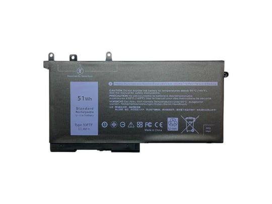 Notebook battery Replacement for Dell Latitude 5280, 5290, 5480, 5490, 5580, 5590, Precision 3520, 3530 (PN: 93FTF)