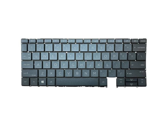Notebook keyboard HP US for HP Elite Dragonfly G3, G4 - BLUE (PN: 831-02389-04A, SN1A91B)