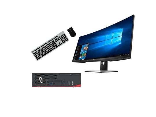 PC set Fujitsu Esprimo D538 + Monitor 34