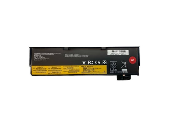 Notebook battery Lenovo for Lenovo ThinkPad T470, T480, T570, T580, P51S, A475, A485 (PN: 01AV423)