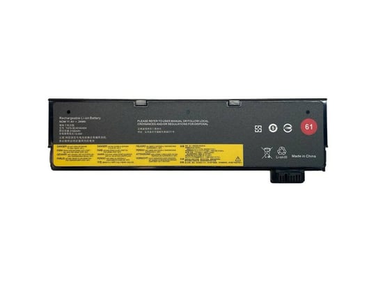 Notebook battery Lenovo for Lenovo ThinkPad T470, T480 (PN: 01AV424)