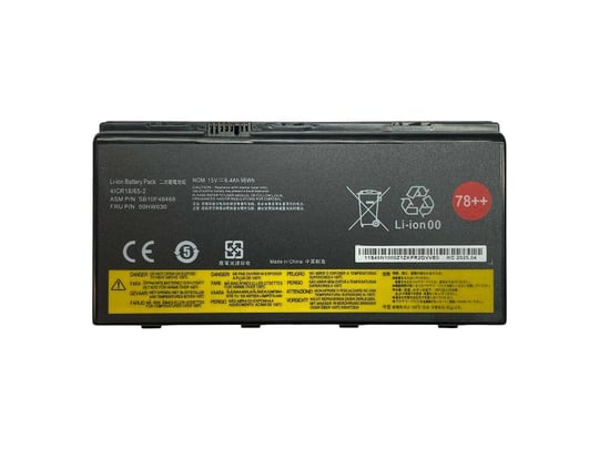 nový | Notebook batéria Replacement for Lenovo ThinkPad P70