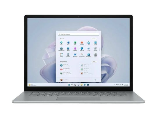 Microsoft Surface Laptop 5 Platinum Alcantara (13.5) (16GB) (256GB) (Touchscreen) — i7-1265U, 16GB LPDDR5 Onboard, 256GB (M.2), Nagyon jó állapot