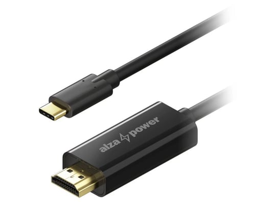 Cable HDMI AlzaPower Core USB-C to HDMI 4K 2m black