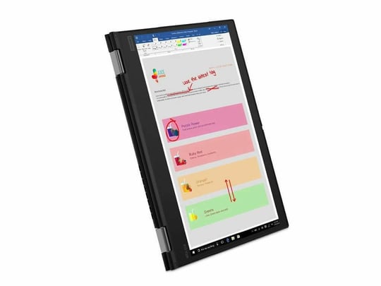 Lenovo ThinkPad X13 YOGA Gen 1 (16GB) (Touchscreen) — i5-10210U, 16GB LPDDR4 Onboard, 256GB (M.2), Jó állapot — látható használati nyomokkal