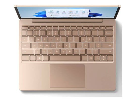 Microsoft Surface Laptop GO 2 Sandstone (8GB) (128GB) (Touchscreen) — i5-1135G7, 8GB LPDDR4 Onboard, 128GB (M.2), Kiváló állapot