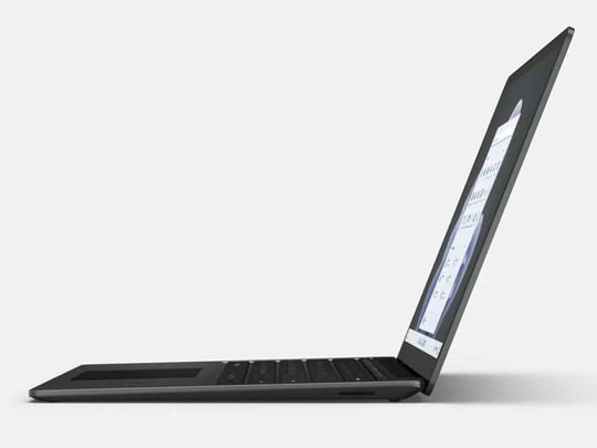 Microsoft Surface Laptop 5 Matte Black (13.5) (32GB) (512GB) (Touchscreen) — i7-1265U, 32GB LPDDR5 Onboard, 512GB (M.2), Kiváló állapot