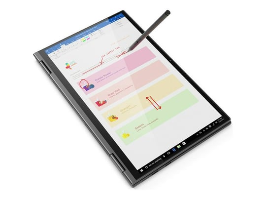 Lenovo Yoga C740-15IML (8GB) (Touchscreen) — i5-10210U, 8GB LPDDR4 Onboard, 240GB, Jó állapot — látható használati nyomokkal