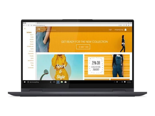 Lenovo Yoga 7 15ITL5 Slate Grey (8GB) (Touchscreen) — i5-1135G7, 8GB LPDDR4 Onboard, Nem, Nagyon jó állapot