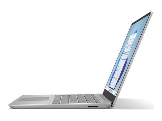 Microsoft Surface Laptop GO 2 Platinum (8GB) (128GB) (Touchscreen) — i5-1135G7, 8GB LPDDR4 Onboard, 128GB (M.2), Jó állapot — látható használati nyomokkal