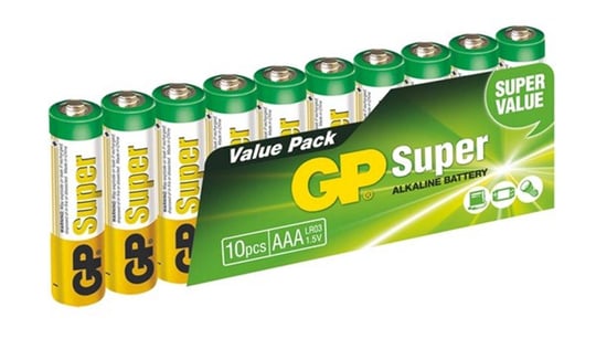 Baterie GP Super Alkaline Battery AAA (LR03) - 10pcs