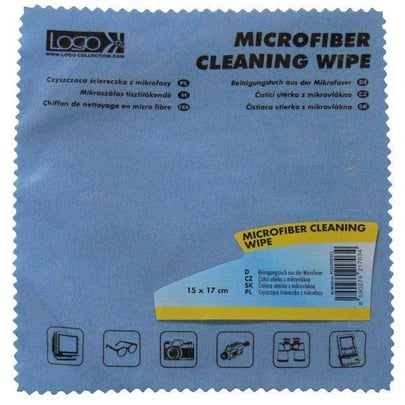 Cleaning PC/NB LOGO Microfiber Cleaning Wipe 15x17cm