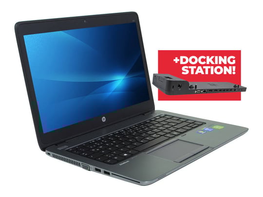 Notebook HP EliteBook 840 G1 + Docking station HP 2013 Ultra Slim D9Y32AA