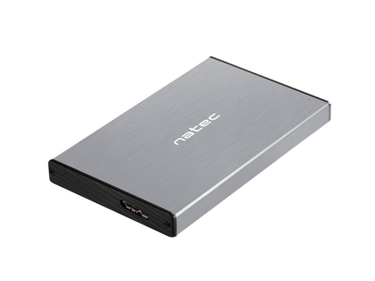 HDD adapter Natec External Box for HDD 2,5" USB 3.0 Rhino Go, Gray, NKZ-1281