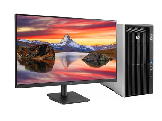 HP Workstation Z820 + 27" LG LED 27MP400 FHD, IPS, 75Hz (1441554, Quality New)