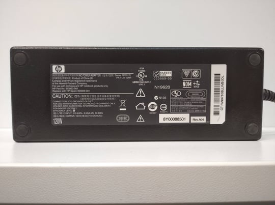 Power adapter HP 120W for  Pavilion, Compaq Presario 12,0 x 6,2 mm, 18,5V