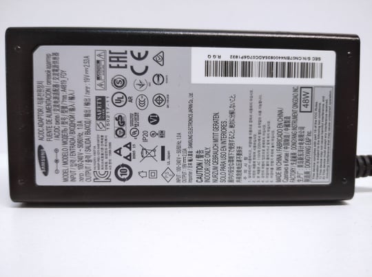 Power adapter Samsung 48W 6,5 x 4,4mm, 19V