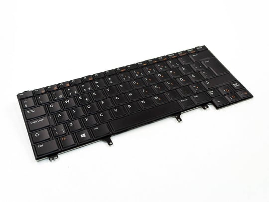 Notebook keyboard Dell EU for Dell Latitude E5420, E5430, E6220, E6320, E6330, E6420, E6430, E6440, (No Trackpoint)