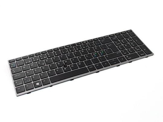 Notebook keyboard HP EU for HP Elitebook, 755 G5, Zbook 15u G5