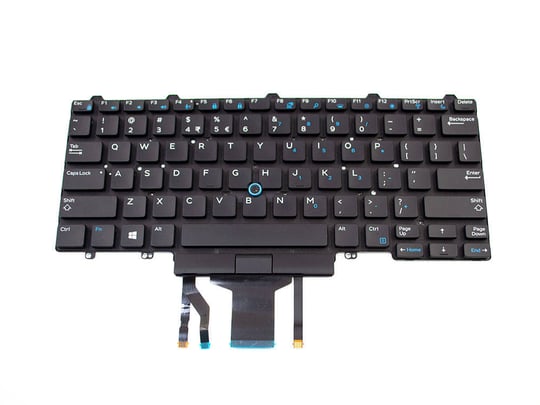 Notebook keyboard Dell US for Latitude E5450, E5470, E7450, E7470, 7480, 7490