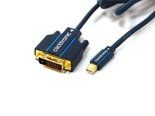 Cable other Clicktronic DVi to mini DP m/m 2m Blue