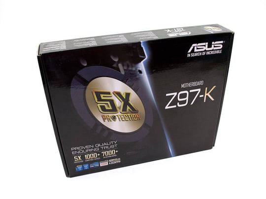Motherboard ASUS Z97-K + CPU i7-4790 + BOXED