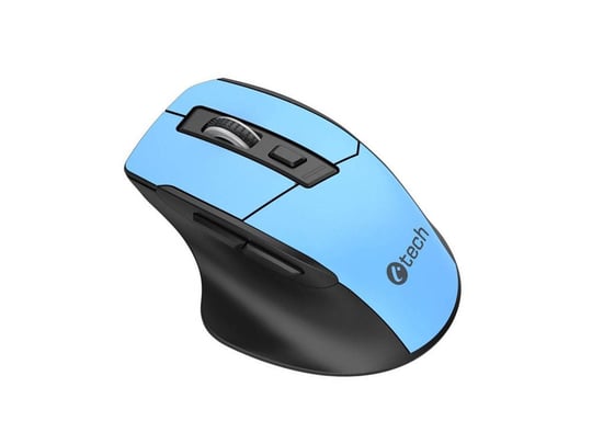 Myš C-Tech Ergo WLM-05, Wireless, 1600DPI, Blue