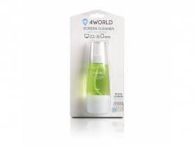 4World Screen Cleaner + 20x20cm Cloth Cleaning PC/NB - 1200005