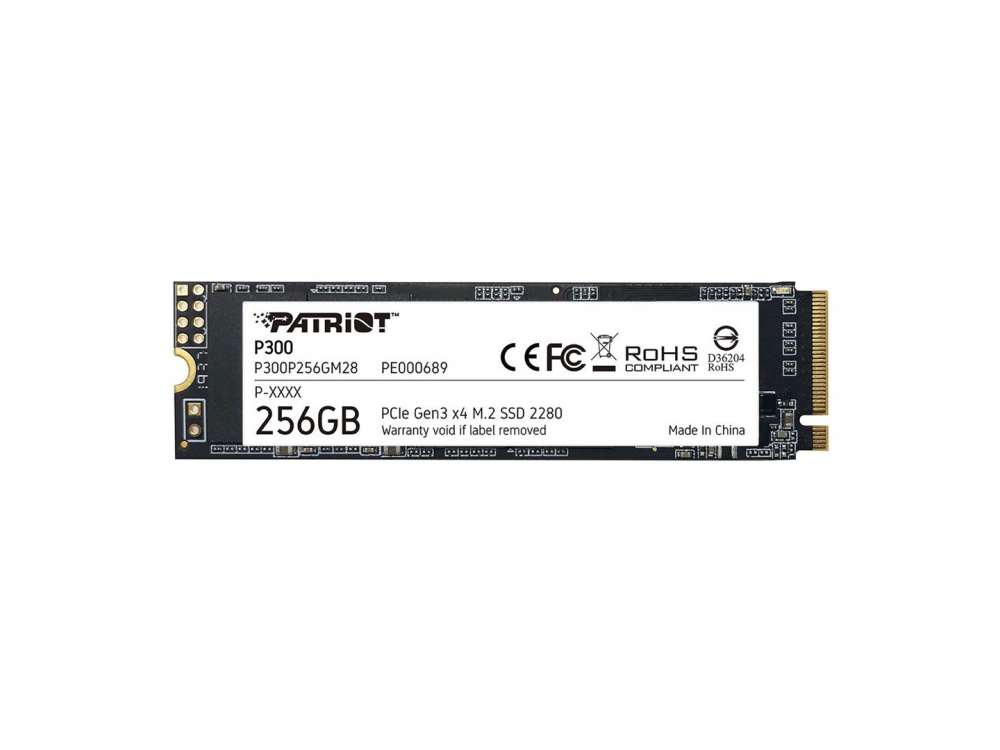 SSD Patriot 256GB P300 M.2 2280 PCIe NVMe