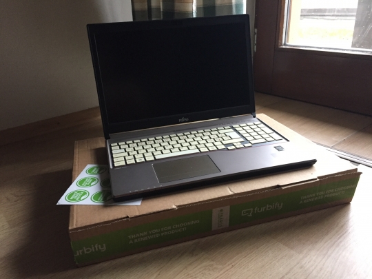 Fujitsu LifeBook E754 hodnotenie Alena #1