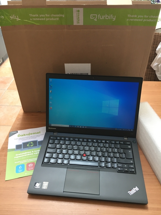 Lenovo ThinkPad T440s hodnotenie Jana #1